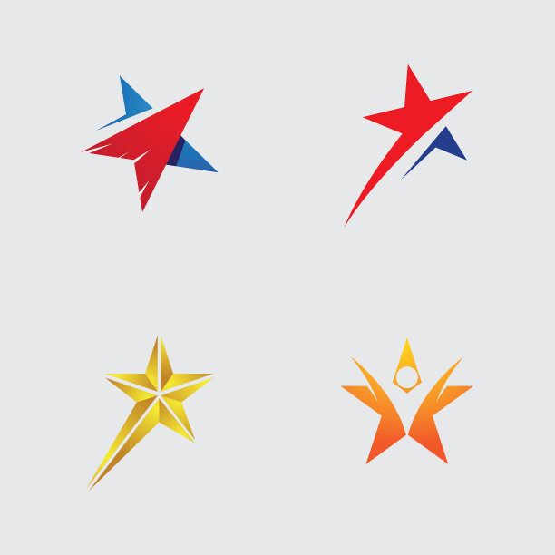 星星Logo和符号图片下载