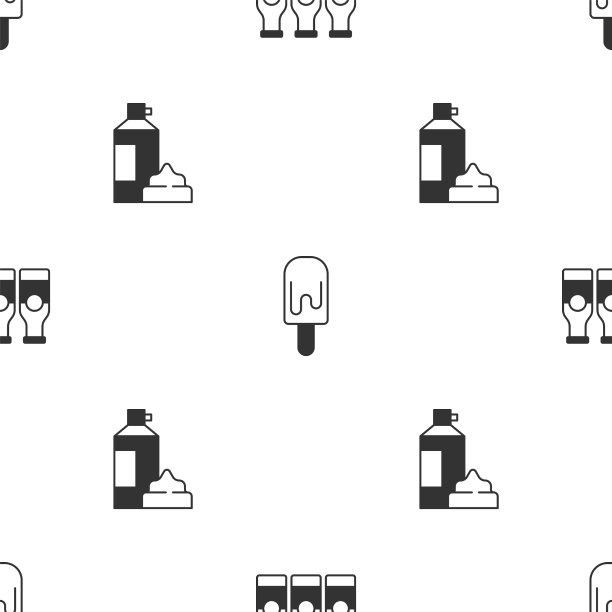 装上牛奶冰淇淋并搅拌图片下载