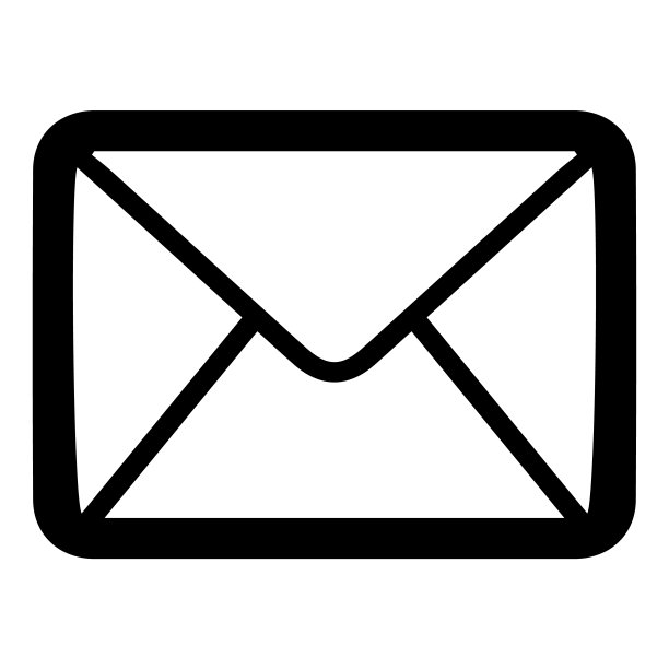 包络矢量图标eps 10。邮件的象征。简单孤立的插图图片下载