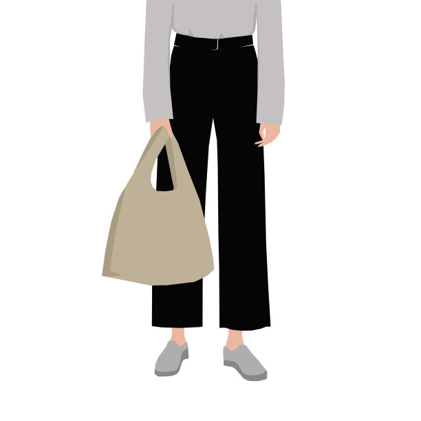 拿着购物袋的女人图片下载