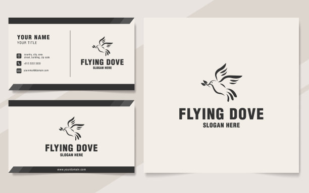 飞鸽会徽模板上的字母样式图片下载