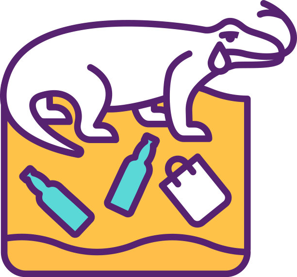 大蜥蜴RGB颜色图标图片下载