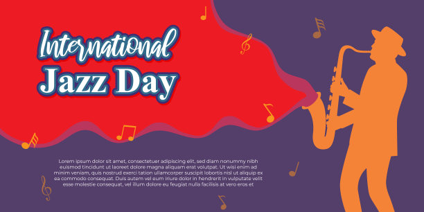 为了庆祝国际爵士乐日图片下载