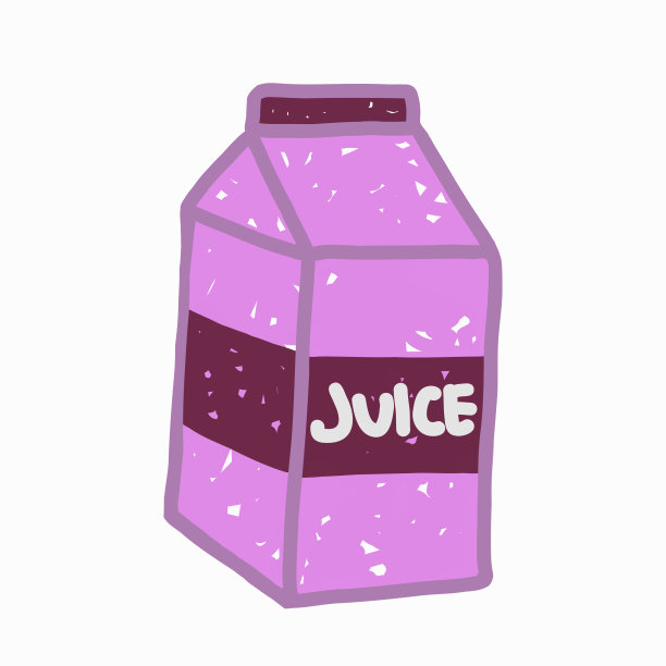 装在纸盒里的果汁图片下载