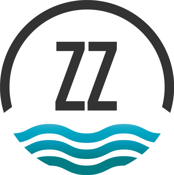 首字母zz创意圈沙滩和太阳图片下载