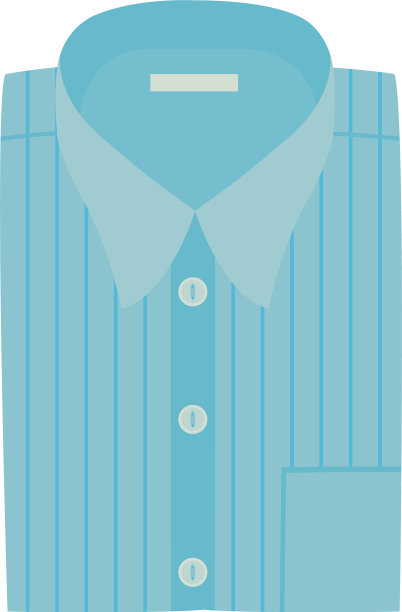 折叠的蓝色衬衫图片下载