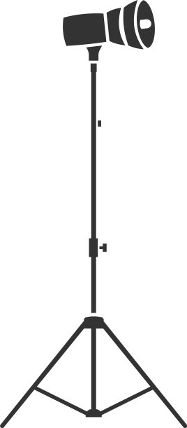 平工作室反射器图标三脚架图片下载