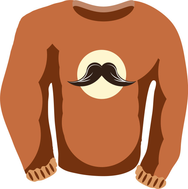 毛衣和胡子图片下载