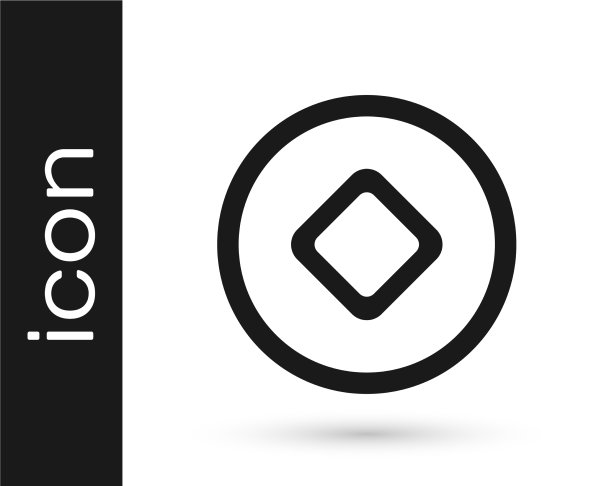 黑色的人民币货币符号孤立图片下载