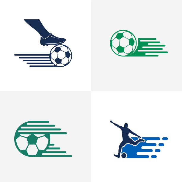 设定足球标志设计创意足球标志图片下载
