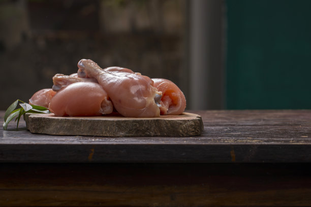 不带皮的生鸡肉图片下载