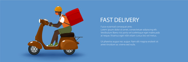 在线配送服务，居家理念图片下载