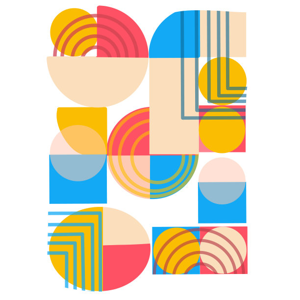 抽象几何形状集图片下载