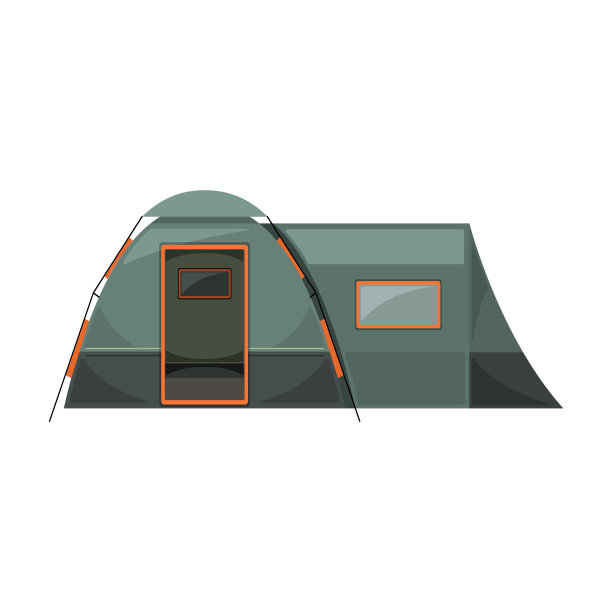 帐篷图标卡通图标隔离图片下载