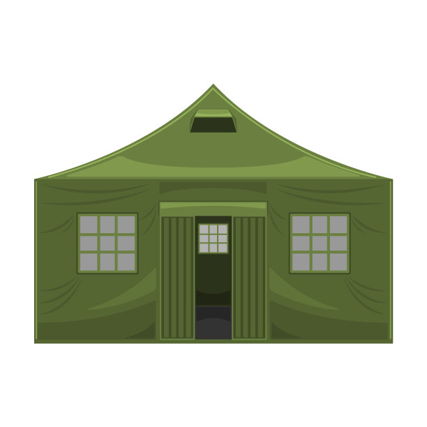帐篷图标卡通图标隔离图片下载