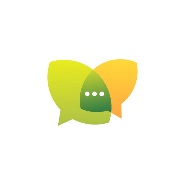 叶子聊天气泡论坛矢量图标插图图片下载