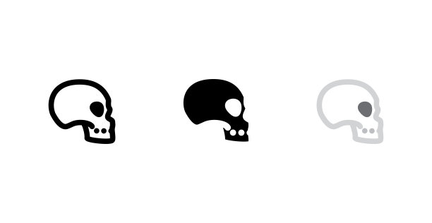 骷髅图标图片下载