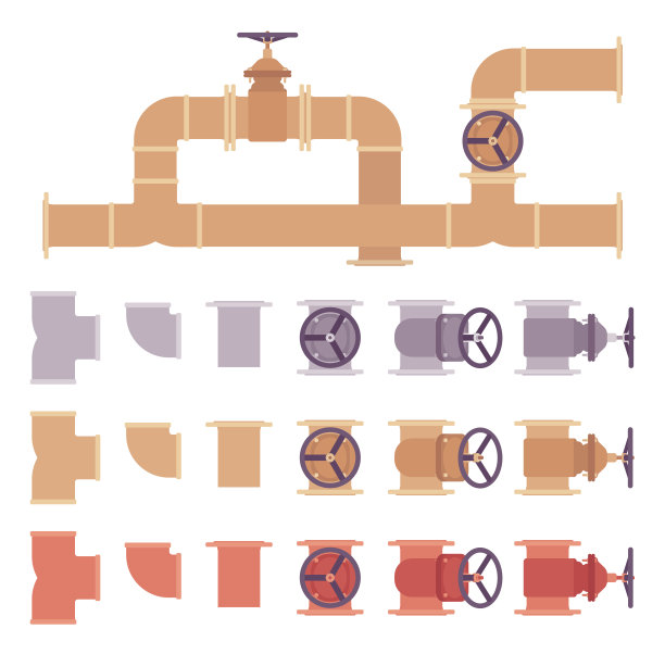 管道和管道配件，管接头，管组图片下载