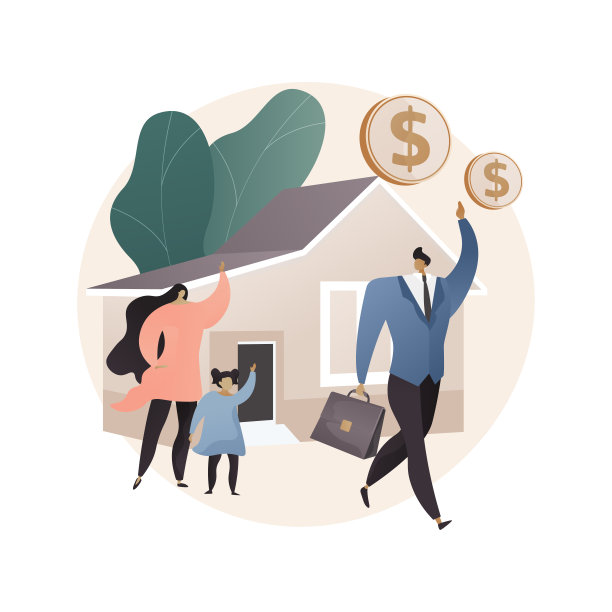 养家糊口抽象概念矢量图图片下载
