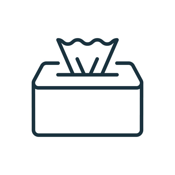 包装餐巾线性图标。湿纸巾纸巾图标。消毒餐巾包装线象形图。手和面部卫生纸巾。开放的洗手液袋。可编辑的中风。矢量图图片下载