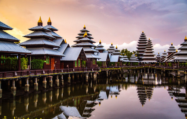 泰国灿塔布里的传统民宿图片下载