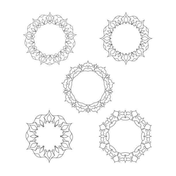 设置装饰图案框架的照片生病图片下载