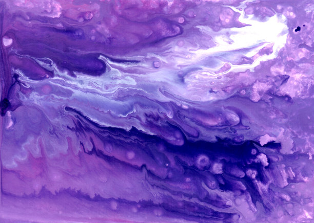 抽象流体艺术背景。粉红色、紫色和白色混在一起。美丽的创意印刷。抽象艺术手绘。原来的艺术品。颜色溅在纸上。室内的照片图片下载