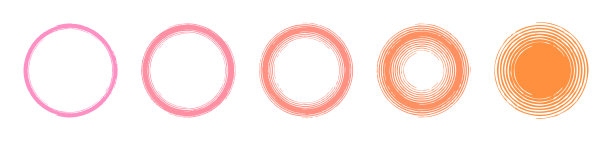 5向量背景圆帧的集合图片下载