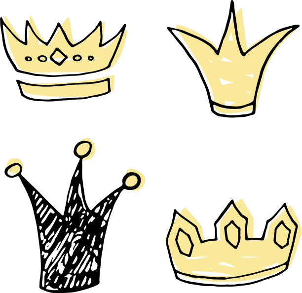 设定草图手绘皇冠图片下载