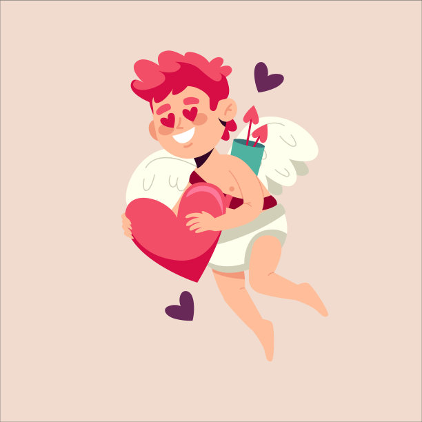 情人节吉祥物可爱图片下载