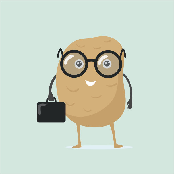 可爱的蔬菜吉祥物或图标图片下载