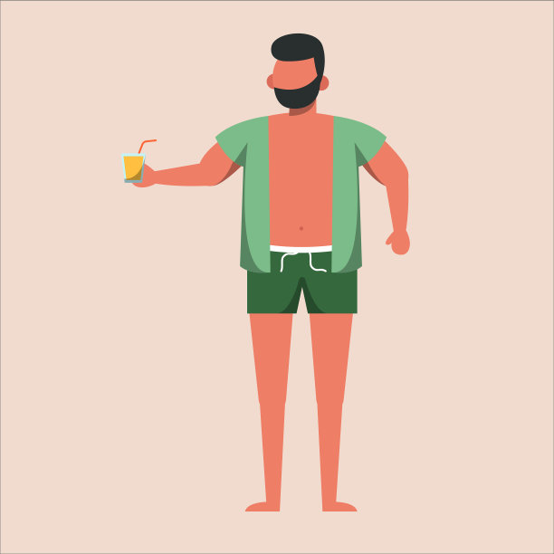 人们塑造泳装姿势图片下载