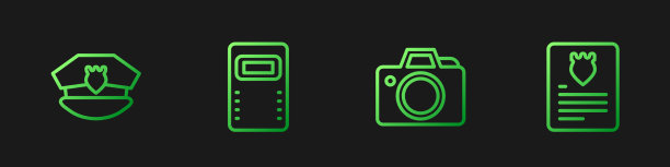 设警帽，带帽徽图片下载