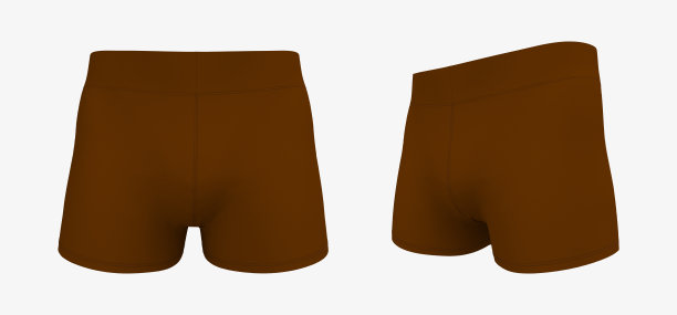 缩腰的短裤模型图片下载