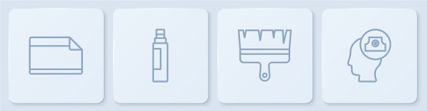 设线纸不干胶不干胶刷图片下载