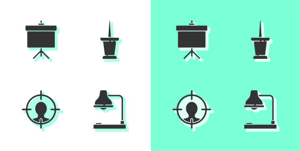 设置带图头的台灯黑板图片下载