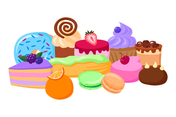 甜集烘焙产品美味甜点图片下载