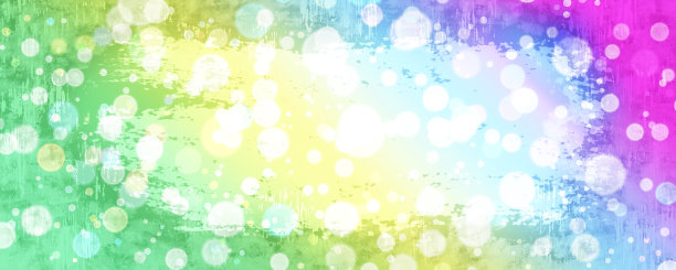 背景彩色散焦圆的梯度彩色，背景股票插图图片下载
