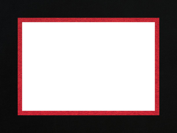黑色和红色纹理矩形框架创建与空白的图像。图片下载