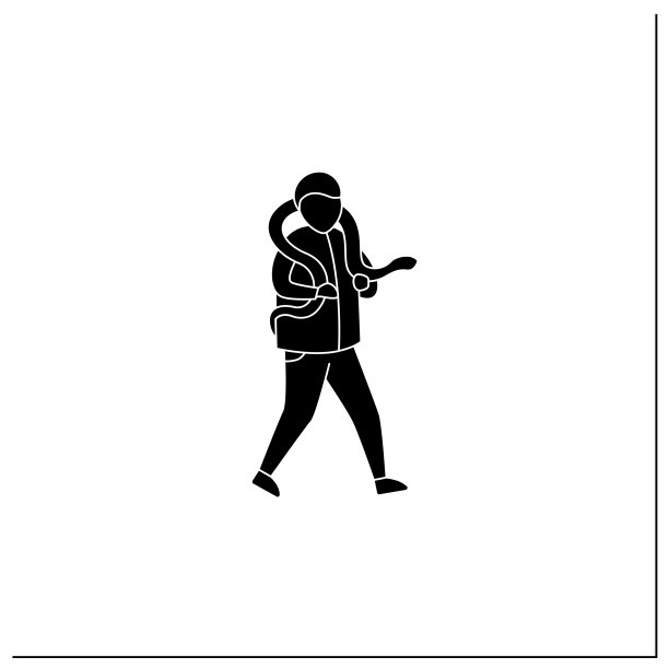 宠物受益字形图标图片下载