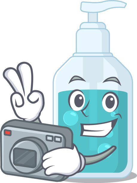 专业摄影师洗手液图片下载