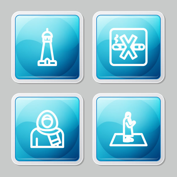 定线清真寺塔或宣礼塔不得吸烟图片下载