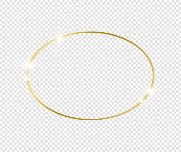 金色闪亮发光的框架与阴影孤立图片下载