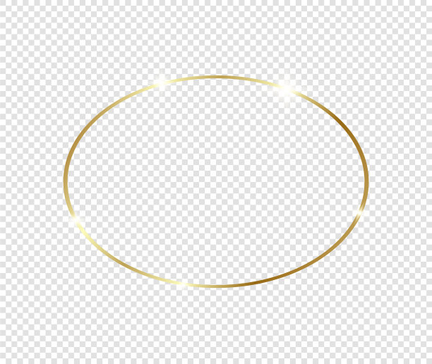金色闪亮发光的框架与阴影孤立图片下载