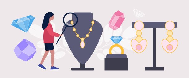 珠宝商和珠宝概念图片下载