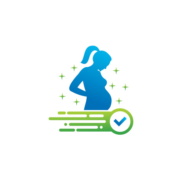 采购产品怀孕检查标志模板设计矢量，会徽，设计概念，创意符号，图标图片下载