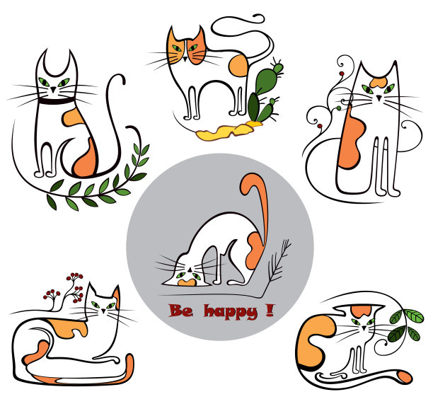 集可爱的猫图片下载