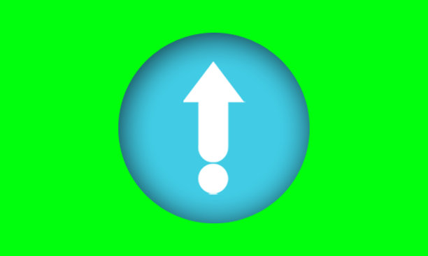 箭头设计元素，简单的图标设计和易于使用，因为它使用绿色的屏幕图片下载