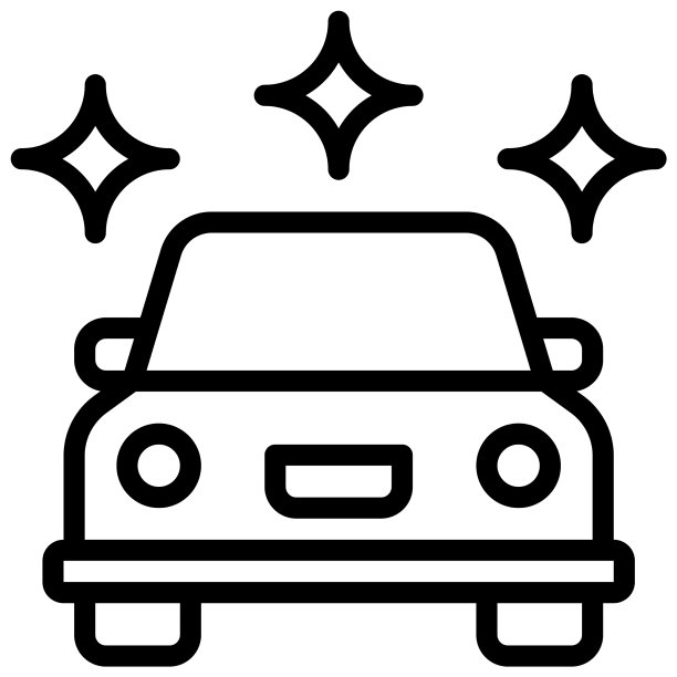 汽车护理图标超市和购物中心图片下载