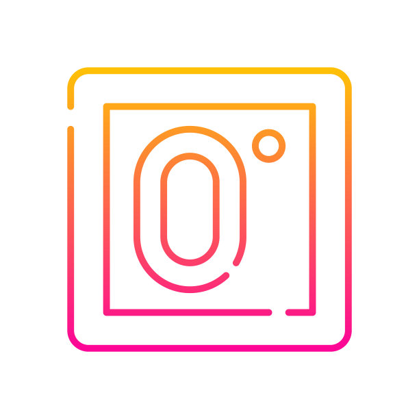 零点矢量渐变图标样式的插图。EPS 10个文件图片下载